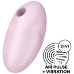 SATISFYER - VULVA LOVER 3 LUFTPULSSTIMULATOR & VIBRATOR SCHWARZ