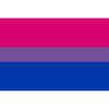 PRIDE - BISEXUELLES FLAGGENARMBAND 90 X 150