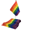 PRIDE - LGBT-FLAGGE, KLEINE FLAGGE, BANNER