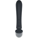 SATISFYER - TRIPLE LOVER RABBIT VIBRATOR MASSAGER ROSA