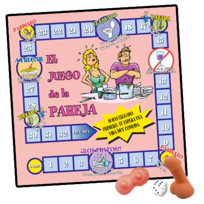 INEDIT - DAS SPIEL DES PAARES (MEASURE: 33.5 X 33.5CM)