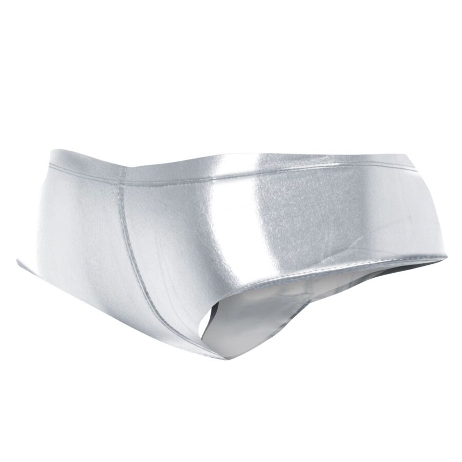 CUT4MEN - CHEEKY BRIEF SILVER L.
