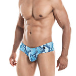 CUT4MEN - CHEEKY BRIEF SILVER L.