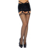 LEG AVENUE - NET GARTER GÜRTELSTRÜMPFE, EINE GRÖSSE