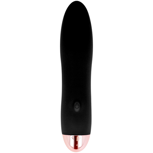 DOLCE VITA - AUFLADBARER VIBRATOR VIER SCHWARZ 7 GESCHWINDIGKEITEN