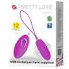 PRETTY LOVE - JOANNA VIBRIERENDES EI MIT FERNBEDIENUNG 12 MODI