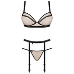 OBSESSIVE - NUDELIA SET DREITEILIG S/M