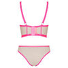 OBSESSIVE - NUDELIA SET ZWEITEILIG ROSA S/M