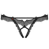 OBSESSIVE - BRAVELLE THONG CROTCHLESS S/M