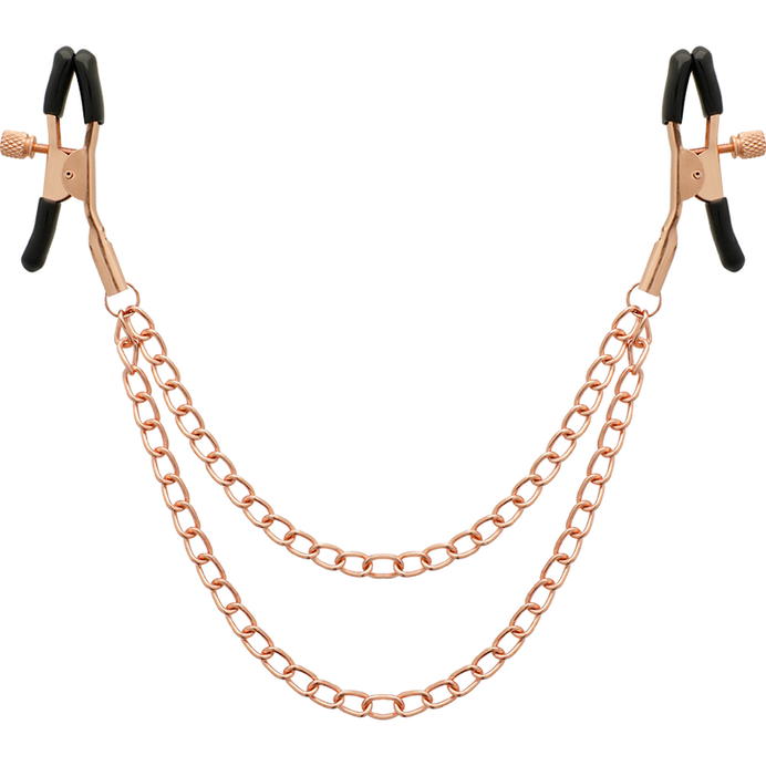 COQUETTE CHIC DESIRE - FANTASY-NIPPELCLIPS AUS METALL MIT KETTE