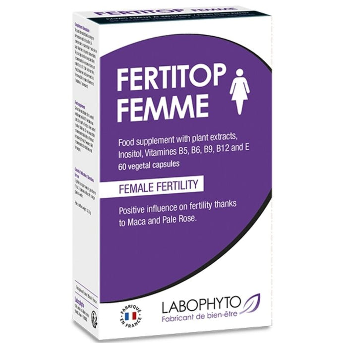 LABOPHYTO - FERTITOP WOMEN FERTILITY NAHRUNGSERGNZUNGSMITTEL WEIBLICHE FRUCHTBARKEIT 60 PILLEN