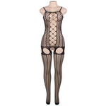 QUEEN LINGERIE - BODYSTOCKING MIT ÖFFNUNG S/L