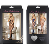 QUEEN LINGERIE - BODYSTOCKING MIT BAND MIT AUSSCHNITT S/L