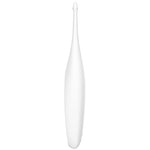 SATISFYER - TWIRLING FUN TIP VIBRATOR WEISS
