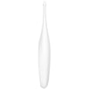 SATISFYER - TWIRLING FUN TIP VIBRATOR WEISS