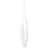 SATISFYER - TWIRLING FUN TIP VIBRATOR WEISS