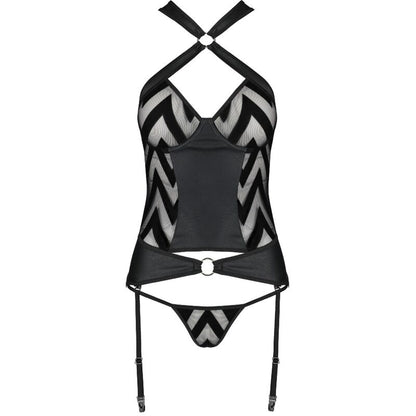 PASSION - HIMA KORSETT AUS ÖKOLOGISCHEM LEDER S/M