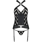 PASSION - HIMA KORSETT AUS ÖKOLOGISCHEM LEDER S/M