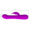 PRETTY LOVE - MOLLY VIBRATOR MIT WIEDERAUFLADBARER ROTATION