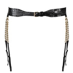 OBSESSIVE - A767 STRUMPFGÜRTEL XL/XXL