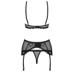 OBSESSIVE - BASITTA-SET DREITEILIG S/M