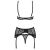 OBSESSIVE - BASITTA-SET DREITEILIG S/M