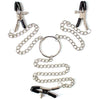 OHMAMA FETISH - 3 IN 1 NIPPELKLAMMERN AUS METALL