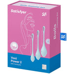 SATISFYER - YONI POWER 2 TRAININGSSET BLAU