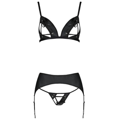 PASSION - MILEY ÖKOLOGISCHES LEDER-SET S/M