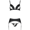PASSION - MILEY ÖKOLOGISCHES LEDER-SET S/M