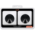 COQUETTE CHIC DESIRE - NIPPELABDECKUNG MIT SCHWARZEN KREISEN