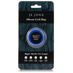 JE JOUE - BLAUER SILIKONRING - MINIMALE STRANGULATION