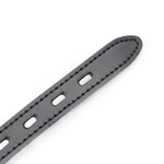 OHMAMA FETISH - SILIKON-BALLGAG MIT LEDERGÜRTEL (VORHÄNGESCHLOSS INKLUSIVE)