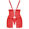 OBSESSIVE - BLOSSMINA CHEMISE UND TANGA 4XL/5XL