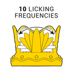 INTENSE - CLIT STIMULATOR 10 LECK- UND SAUGFREQUENZEN - ROT