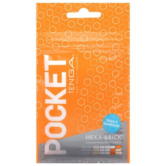 TENGA - HEXA-BRICK-MASTURBATOR-TASCHE