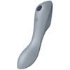SATISFYER - CURVY TRINITY 3 AIR PULSE VIBRATOR GRAU