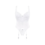 OBSESSIVE - AMOR BLANCO KORSETT & TANGA S/M