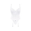 OBSESSIVE - AMOR BLANCO KORSETT & TANGA S/M