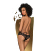 PENTHOUSE - ADORE ME PANTIES SCHWARZ S/M