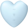 SATISFYER - CUTIE HEART AIR PULSE STIMULATOR & VIBRATOR BLAU