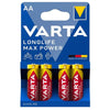 VARTA - MAX POWER ALKALINE BATTERIE AA LR6 4 EINHEIT