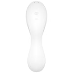 SATISFYER - CURVY TRINITY 5 AIR PULSE STIMULATOR & VIBRATOR APP WEISS