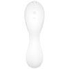 SATISFYER - CURVY TRINITY 5 AIR PULSE STIMULATOR & VIBRATOR APP WEISS