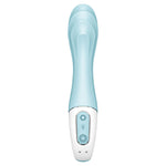 SATISFYER - AIR PUMP VIBRATOR 5+ AUFBLASBARE G-SPOT-VIBRATOR-APP BLAU