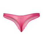 CUT4MEN - TANGA CON REALCE FUCSIA XL