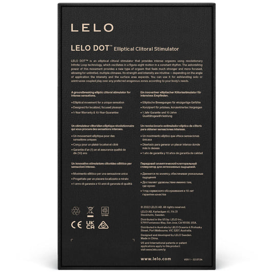 LELO - DOT KLITORISTIMULATOR - ROSA