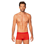 OBSESSIVE - BOLDERO BOXERSHORTS ROT S/M