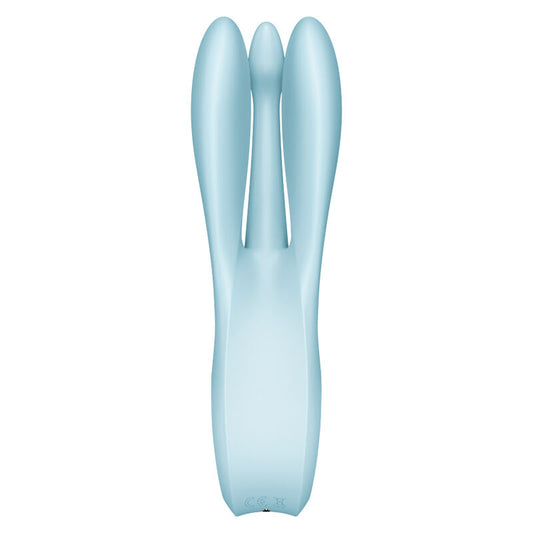SATISFYER - THREESOME 1 VIBRATOR BLAU