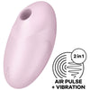 SATISFYER - VULVA LOVER 3 LUFTPULSSTIMULATOR & VIBRATOR SCHWARZ